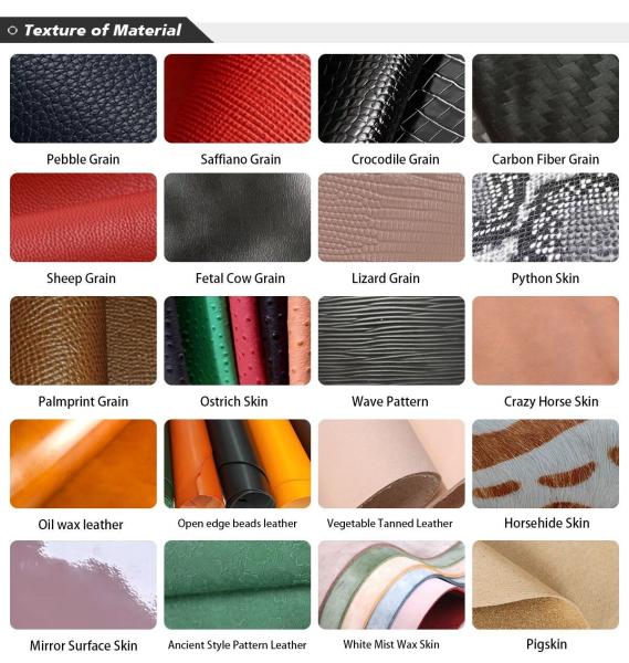 Low MOQ Mix Models Genuine Leather Wallet with RFID Blocking and Zipper Front Pocket