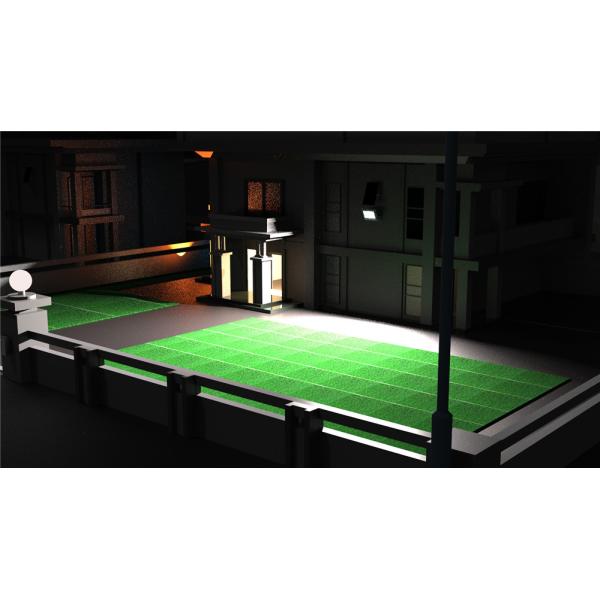 Crépuscule solaire de lumière d'inondation de degré de sécurité extérieur de rue à Dawn Waterproof IP67