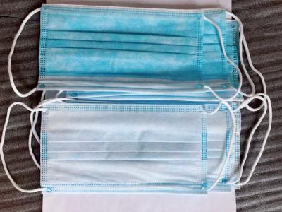 Sterilized Disposable Surgical Masks , Earloop Surgical Mask High Filter Efficiency