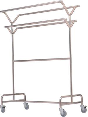 1300*650*H1820mm Stainless Steel Laundry Trolley Garment Rack