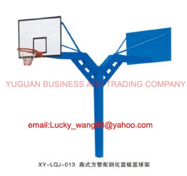 Concave box - type imitation hydraulic basketball stand indoor or outdoor type