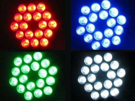 18 * 10W Rgbw 4 In 1 Outdoor Led Par Light Waterproof 6500k RoHS Approved