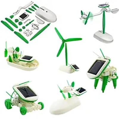 Educative Creative 6 In 1 Diy Robot Toy Kids Science Kit Toys 160g