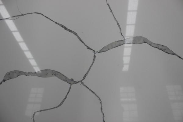 Durable Fire Proof Calacatta Quartz Countertops With Polished Surface Finished