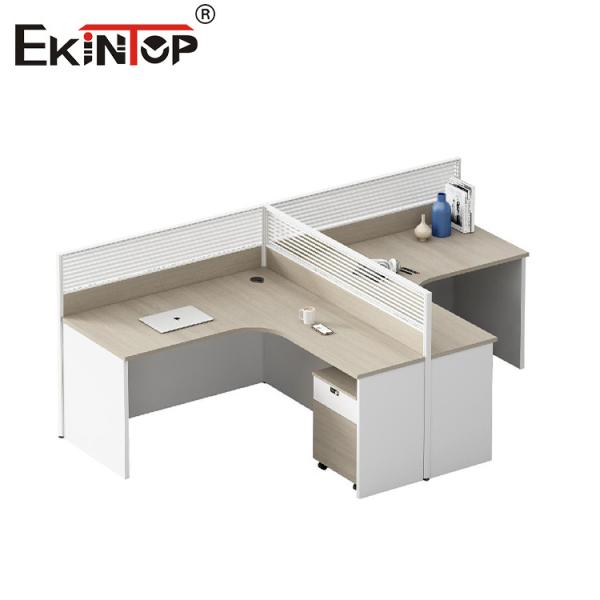 Современная L-образная исполнительная рабочая станция офисный стол для рабочего пространства