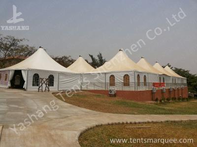 10 x 10 German Style High Peak Tents , wedding decoration tent Aluminum Alloy Profile
