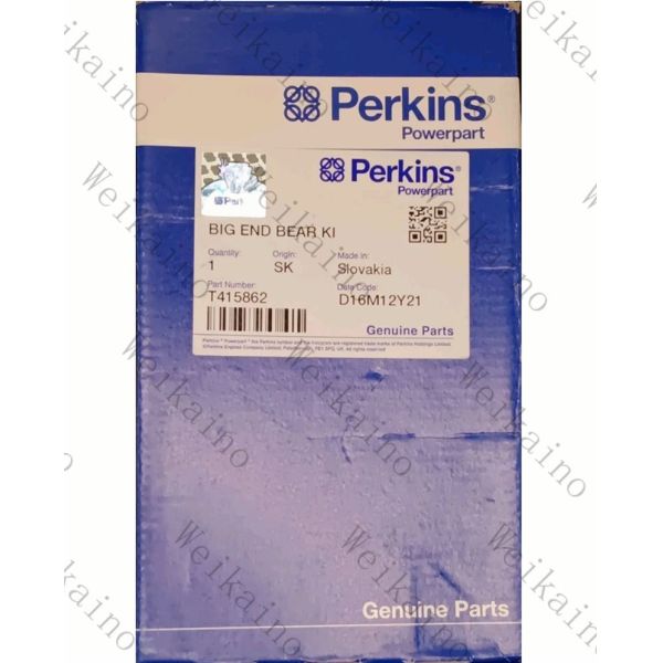 C6.6 T415862 Main Bearing Kit Durable Perkins 1106 Engine Accessories