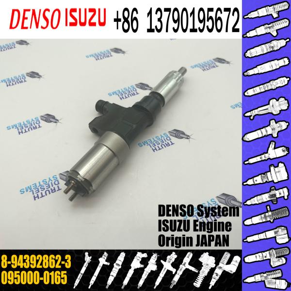 Инжектор 8-94392862-0 8-94392862-1 инжектора 095000-0165 дизельный для ISUZU 6TE1, 6TE1-TC, 6TE1TC, вперед 8-94392862-3
