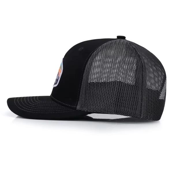 Sleek Comfortable Fit 6 Panel Trucker Hat Low Profile Trucker Baseball Cap