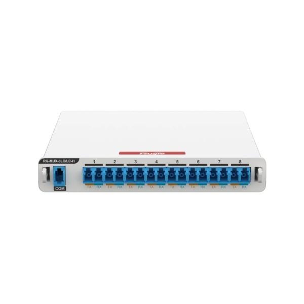 Ruijie RG-MUX-8LC/LC-H Multiplexador de fibra de 8 canales con monitoreo SNMP