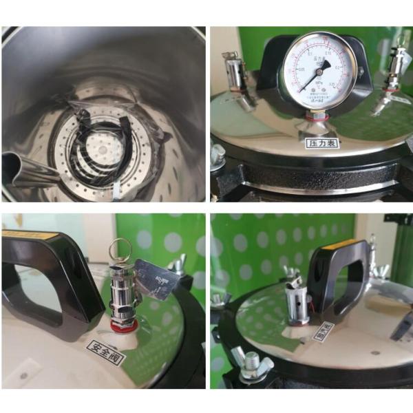 Electric Heating Type Steam Sterilization Equipment Portable Autoclave Sterilizer Machine