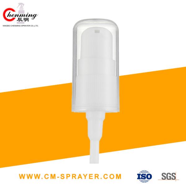 20mm 18mm white black treatment pump 20 410 18/410 cosmetic for skin cream 4 oz