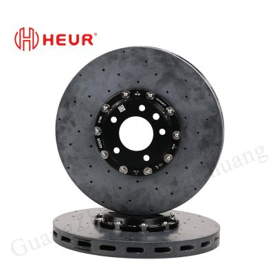 HEUR Front Brake Kit Replacement 420mm Carbon Ceramic Disc For AUDI RsQ8