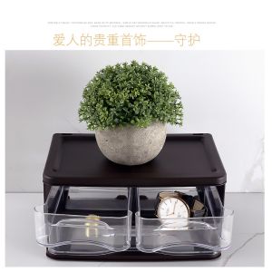 Plastic Makeup Organizer