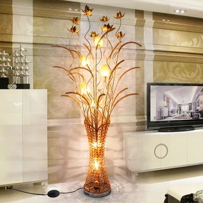 Art Decorative Floor Lamp Eye Protection Led Floor Lamps For Home Aluminum Body