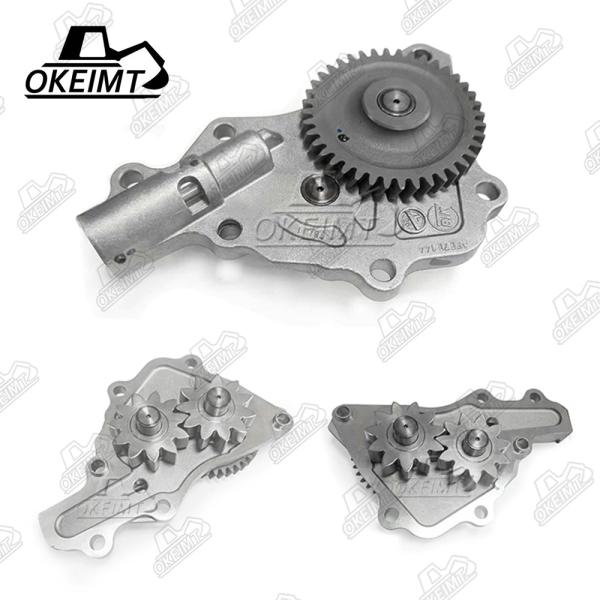 Aluminum Alloy Hydraulic Excavator Oil Pump Customized Rotation Speed
