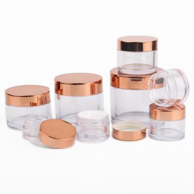 o creme vazio material do frasco do creme de cara de 3-250g Petg range o empacotamento cosmético
