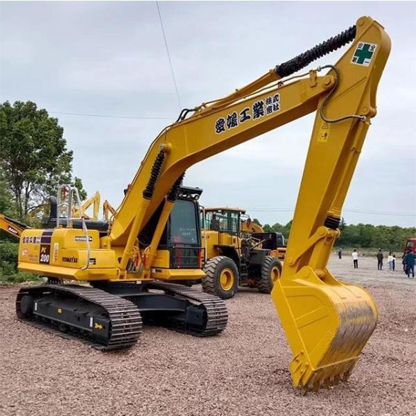 Secondhand Komatsu Digger PC200-8 Used 20ton Medium Type Crawler Excavator 110kw