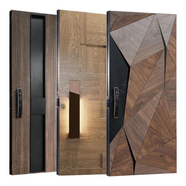 Co-signed by Lamborghini Hot Sale  Modern Fashion  Superior a Class Lock System Aluminium Door