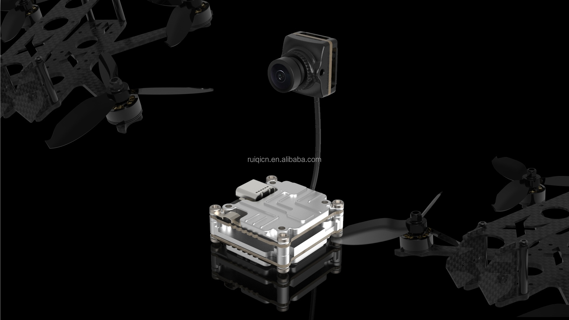 Runcam Link Falcon Nano Kit 120fps 4:3 Camera Hd Digital Fpv System 5.8g Transmitter For V2 Rc Racing Drones