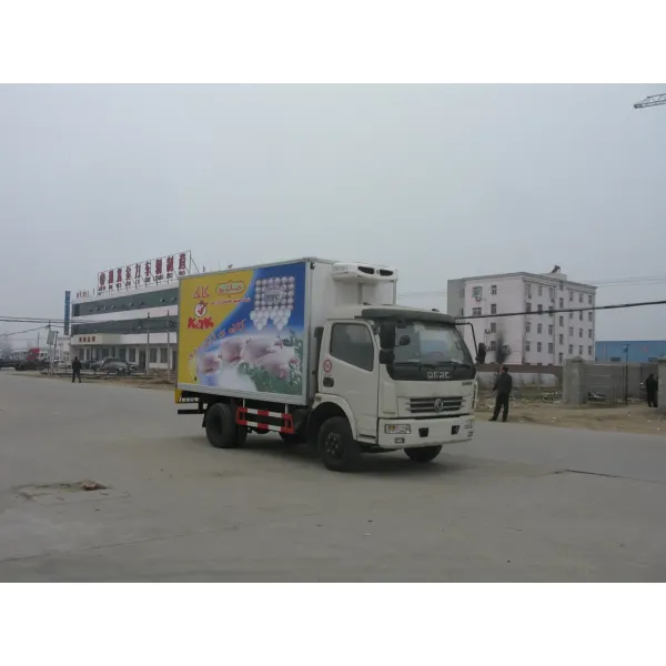 China Dongfeng Refrigerator 4ton/5ton/6ton Light Van Cargo Truck Refrigerated Truck
