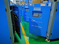 O óleo injeta o compressor de ar do parafuso de 450 quilogramas