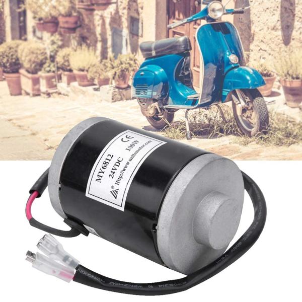 Electric Bike Scooter E-Bike Controller Brushed Motor 24V 100w High Speed with Belt Pulley
