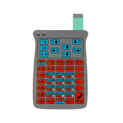 Le film Panneau Graphique a illuminé le clavier de contact à membrane avec le circuit