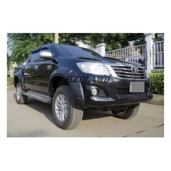Pocket Style Off Road Fender Flares Trims 3M Tape For Toyota Hilux Vigo Champ