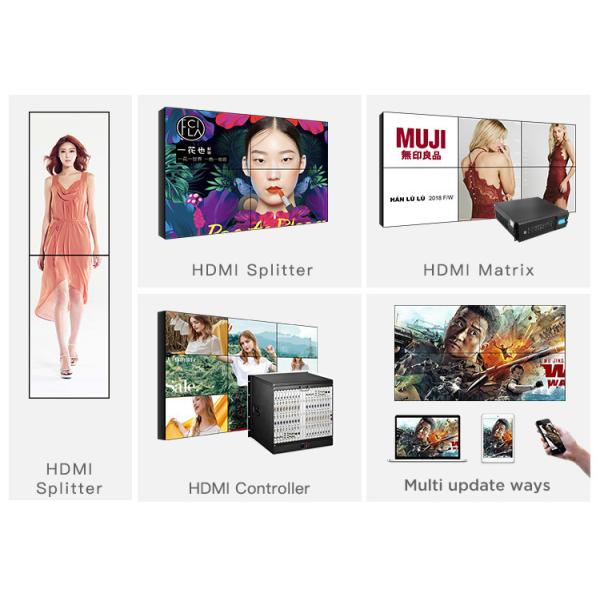 Indoor advertising full hd HDMI  VGA DP video wall LG  Lcd Wall Display