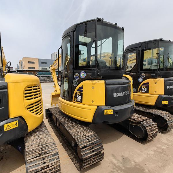 Used Komatsu PC50MR Construction Sales Excavators Backhoe Mini 5.5 Ton