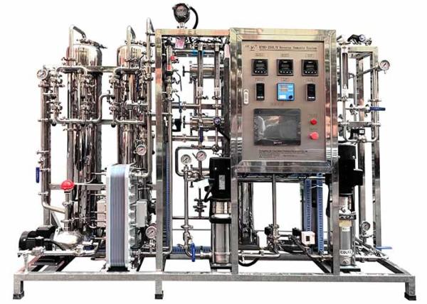 250 LPH Heat Disinfection Ultrapure RO EDI System For Medical