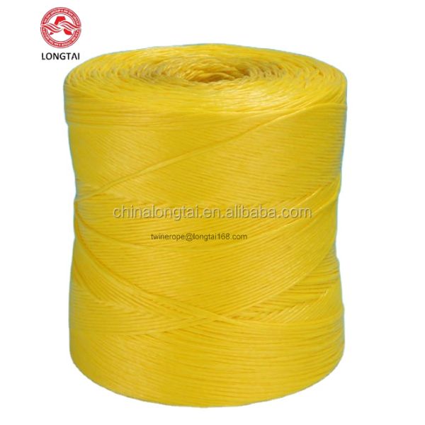 UV Resistant Polypropylene Twine with High Tensile Strength and Lightweight for Agricultural and Packaging Use