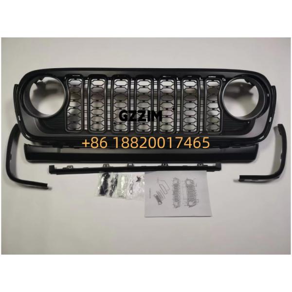 Grille avant de voiture en plastique de haute qualité Grille de pare-chocs utilisée pour Jeep Wrangler 2024