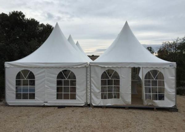 Outdoor Waterproof Pagoda Gazebo Tent With Aluminum Alloy Frame