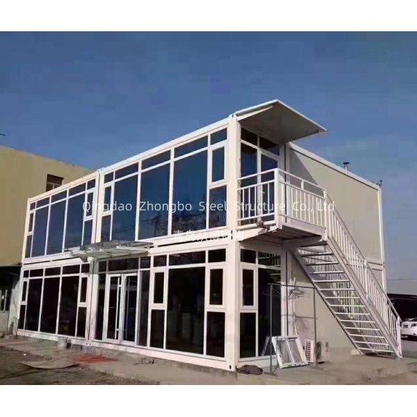 Low Cost Construction Site Housing Solutions 20FT Container House for Labor Camp