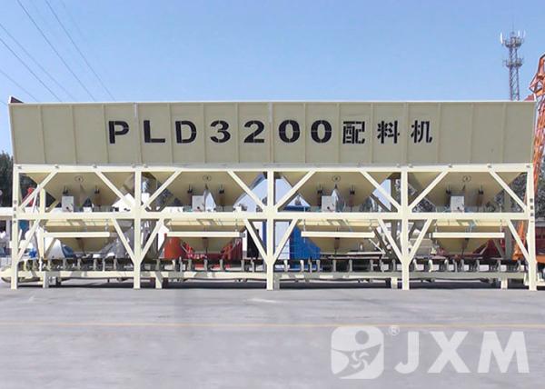 Stable Performance Concrete Batcher PLD3200 Three Or Four Aggregate Bins