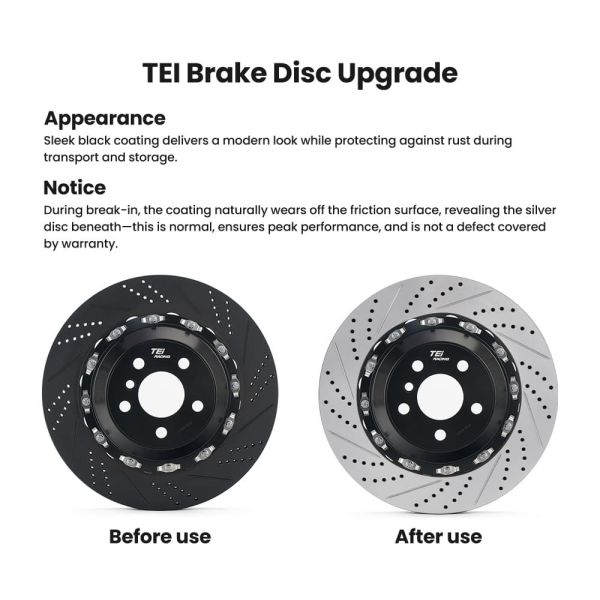 TEI S60-EXPLORE Front 6 Pistons 378/400/420mm Rotor Modified Racing Big Brake Kit for Nissan GTR R33 R34 R35