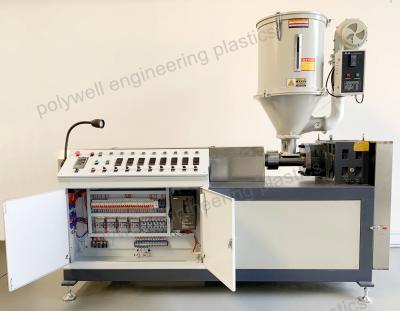 Máquina de extrusão de tiras de nylon para fabricação de perfis de barreira térmica de poliamidaExtrusora
