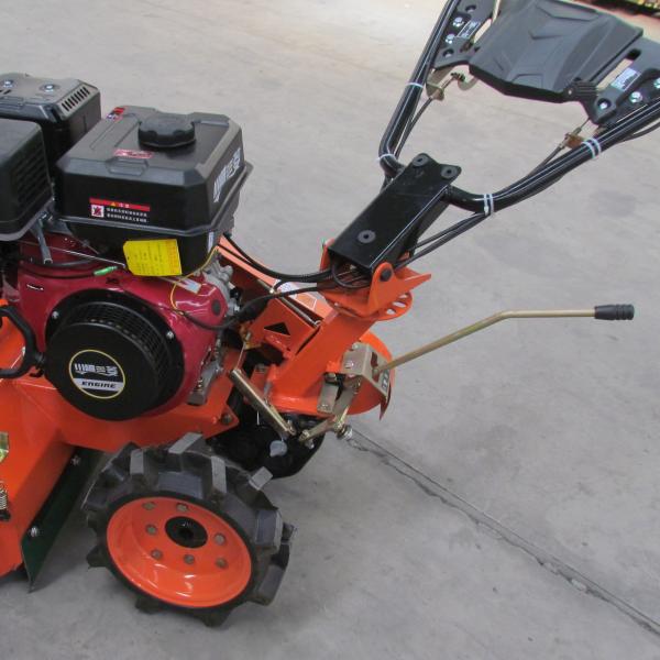 23 inch Walk Behind Flail Mower Mulcher Self Diesel Engine For Garden
