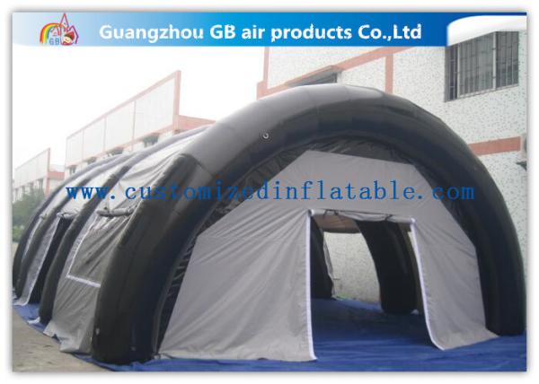 4 Doors Durable PVC Inflatable Work Tent Passage Airtight Tent for Sports Game
