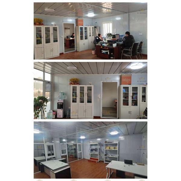 Офис конструкции портативной машинки изоляции 20Ft EPS для строительной площадки