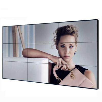 55 Inch 4K Seamless LCD Video Wall 3.5mm 1.8mm Bezel High Brightness Splicing Screen