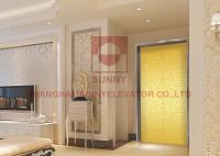 elevador personalizado da velocidade 0.4m/S elevador home residencial com um serviço da parada