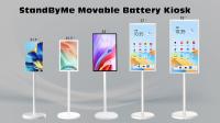 VETO 32 pouces Android Portable Smart TV LCD 5H Durée de vie de la batterie Affichage numérique LCD Écran tactile sans fil