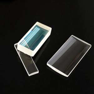 Lente cilíndrica cóncava plana con borosilicato 60/40 40/20