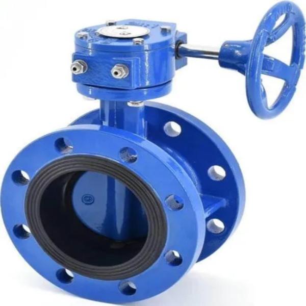 2Cr13 1Cr13 SS304 Industrial Valves Manufacturers Water Triple Eccentric Butterfly Valve