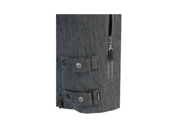 280 GSM Twill 2/1 60% Polyester 40% Cotton Winter Motorcycle Suit With Liner Lamb Fur