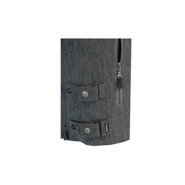 Twill 280 GSM 2/1 костюмов мотоцикла зимы 40% хлопок 60% полиэстер с мехом овечки вкладыша