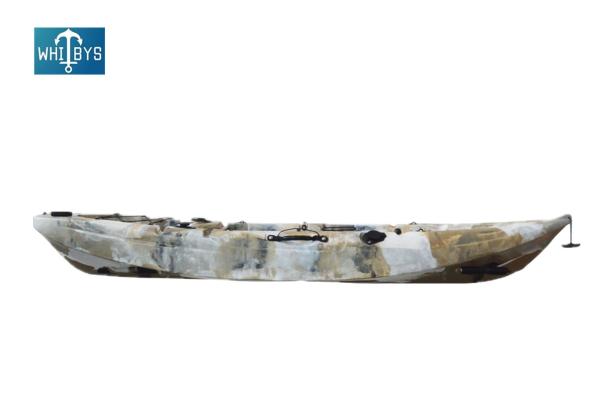 Hot New Design Hull Material LLDPE Kayak Single Sit on Top Canoe